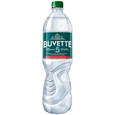 Вода мінеральна Buvette №5 сильногазована, 0,75 л