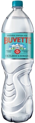 Вода минеральная Buvette №5 сильногазированная, 1,5 л