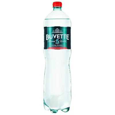 Вода мінеральна Buvette №5 сильногазована, 1,5 л
