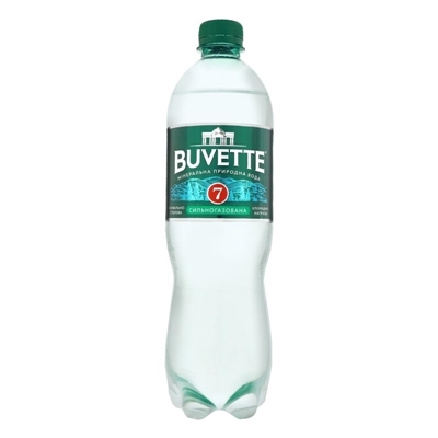 Вода минеральная Buvette №7 сильногазированная, 0,75 л