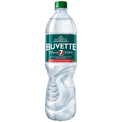 Вода мінеральна Buvette №7 сильногазована, 0,75 л