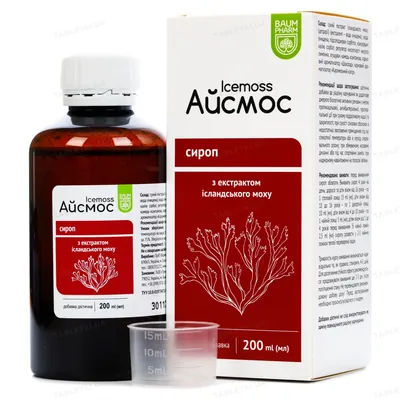 Айсмос Baum Pharm сироп по 200 мл у флак.