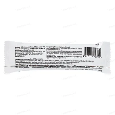 Батончик Baum Pharm Benefit з горіхами, 25 г
