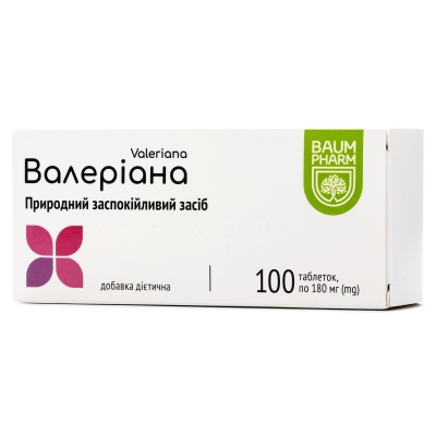 ВалеріанаBaumPharmтаблетки№100