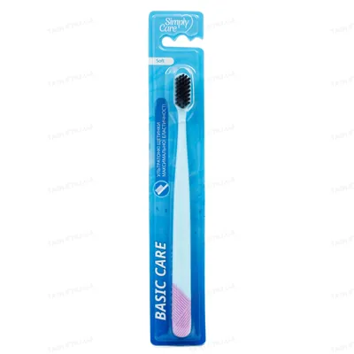 Зубна щітка Simply Care Basic care, софт, 1 штука