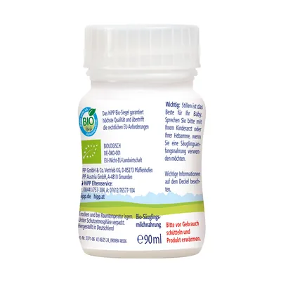 Суміш рідка молочна HiPP Combiotic PRE органічна з народження, 90 мл