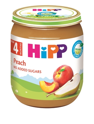 Пюре фруктове HiPP Organic Персики, 125 г
