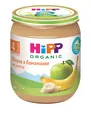 Пюре фруктове HiPP Organic Яблука з бананами з 4 місяців,125 г