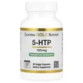 5-гідрокситриптофан California Gold Nutrition 5-HTP 100 мг, 90 вегетаріанських капсул
