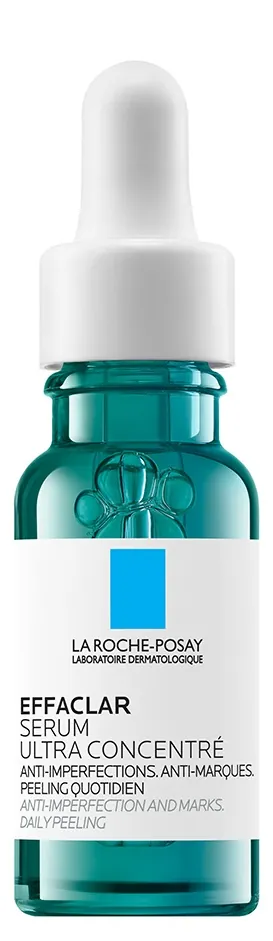 Сироватка для обличчя La Roche-Posay Effaclar ультраконцентрована з комплексом трьох кислот, 15 мл