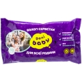 Салфетки влажные Dani Baby Для всей семьи, 60 шт