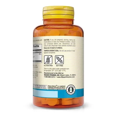Магнію глюконат Mason Natural Magnesium Gluconate 550 мг, 100 таблеток