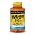 Магнію глюконат Mason Natural Magnesium Gluconate 550 мг, 100 таблеток