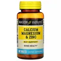 Кальцій, магній та цинк Mason Natural Calcium Magnesium & Zinc, 100 таблеток