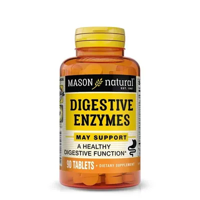 Травні ферменти Mason Natural Digestive Enzymes, 90 таблеток