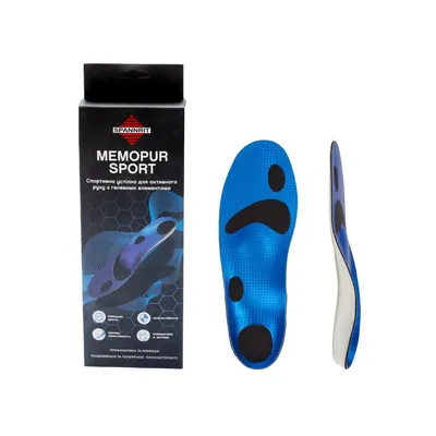 Устілка-супінатор Spannrit Memopur Sport, розмір 36