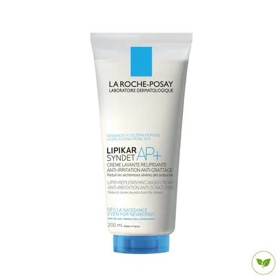 Крем-гель для обличчя і тіла La Roche-Posay Lipikar Syndet AP+ очищующий, для дуже сухої шкіри, 200 мл