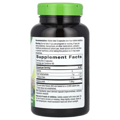 Валеріана корінь Nature's Way Valerian 1590 мг, 180 веганських капсул