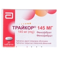 Трайкор 145 мг таблетки, п/плен. обол. по 145 мг №20 (10х2)