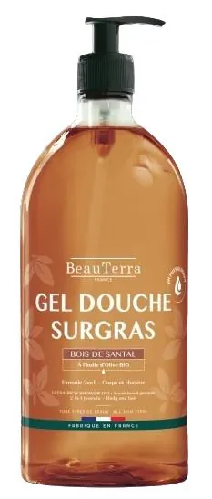 Гель для душу BeauTerra Сандалове дерево, 1 л