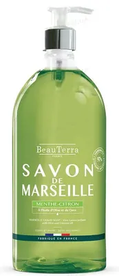 Мило рідке BeauTerra Марсельське м'ята і лимон, 1 л