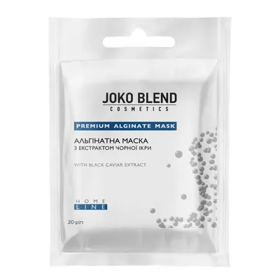 Маска для обличчя Joko Blend альгінатна з екстрактом чорної ікри, 20 г
