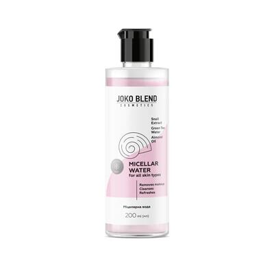 Вода мицеллярная Joko Blend с экстрактом улитки, 200 мл