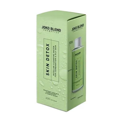 Вода міцелярна Joko Blend з зеленим чаєм для жирної шкіри, 200 мл