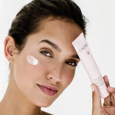 Флюїд для обличчя Caudalie Resveratrol-Lift Cashmere легкий зміцнюючий, 40 мл