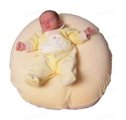 Чохол-наволочка Лежебока Comfort на подушку, круглий