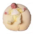 Чохол-наволочка Лежебока Comfort на подушку, круглий