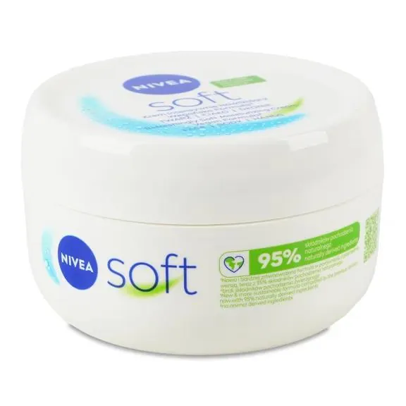 Крем для обличчя, рук і тіла Nivea Soft інтенсивно зволожуючий, 300 мл