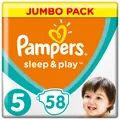Підгузки дитячі Pampers Sleep & Play розмір 5, 11-16 кг, 58 шт