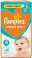 Підгузки дитячі Pampers Sleep & Play розмір 4, 9-14 кг, 68 шт