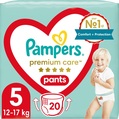 Подгузники-трусики Pampers Premium Care Pants детские размер 5, 12-17 кг, 20 шт