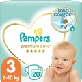 Подгузники детские Pampers Premium Care размер 3, 6-10 кг, 20 шт