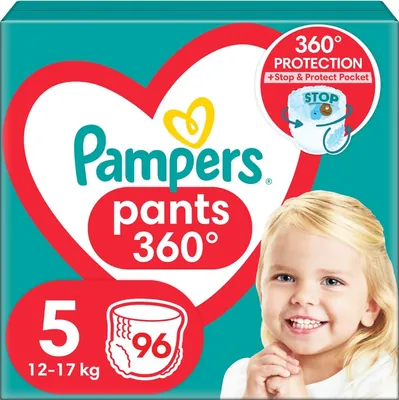 Підгузки-трусики Pampers Pants Active Baby дитячі розмір 5, 11-17 кг, 96 шт