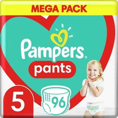 Підгузки-трусики Pampers Pants Active Baby дитячі розмір 5, 11-17 кг, 96 шт