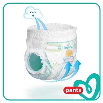 Подгузники-трусики Pampers Pants детские размер 3, 6-11 кг, 60 шт