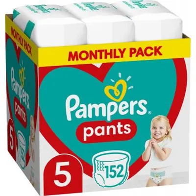 Підгузки-трусики Pampers Pants Active Baby дитячі розмір 5, 11-17 кг, 152 шт