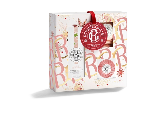 Набор Roger&Gallet Цветок инжира (вода 100 мл + мыло 50 г + таблетки для ванны 3 х 25 г)