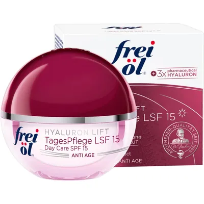 Крем-догляд для обличчя Frei Ol Hyaluron Lift антивіковий SPF15 денний, 50 мл
