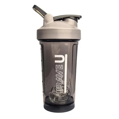 Шейкер Brave U Shaker Premium, сірий, 500 мл