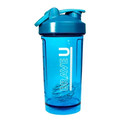 Шейкер Brave U Shaker Premium, блакитний, 500 мл