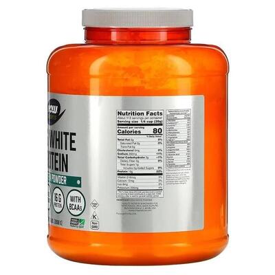 Протеин яичный NOW Egg White Protein, 2268 г