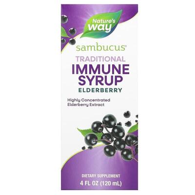Сироп черная бузина Nature's Way Sambucus Original Syrup, 120 мл