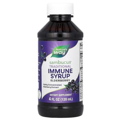 Сироп черная бузина Nature's Way Sambucus Original Syrup, 120 мл