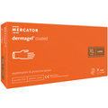 Рукавички оглядові Mercator Medical Dermagel Coated латексні непудровані, розмір XL, нестерильні, 100 штук