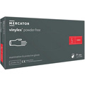 Рукавички оглядові Mercator Vinylex Powder Free вінілові непудровані, розмір L, нестерильні прозорі, 100 штук