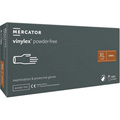 Перчатки смотровые Mercator Vinylex Powder Free виниловые неопудренные, размер XL, нестерильные прозрачные, 100 штук
